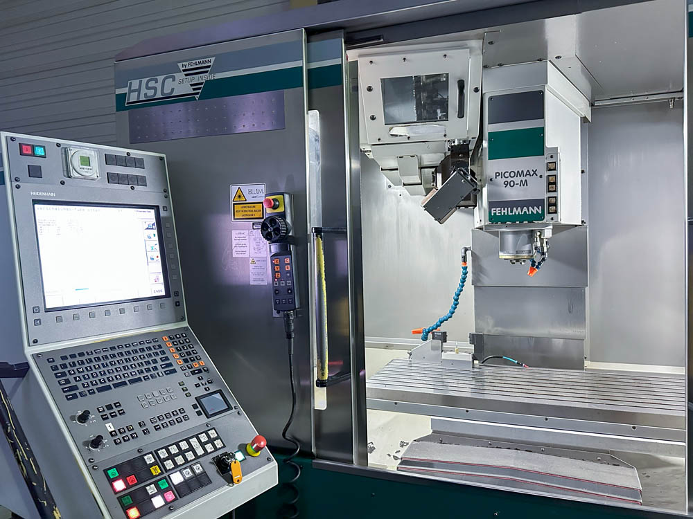 Fehlmann Picomax 90M — centro de mecanizado HSC procedente de Suiza